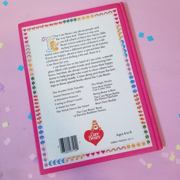 1984 Vintage Care Bears Childrens Book - Picture 9 of 9